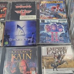 Vintage Pc Game Collection