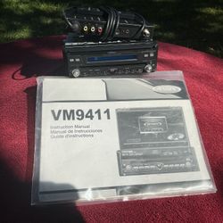 Jensen VM9411 in-dash multimedia receiver, CD, DVD, TV Tuner