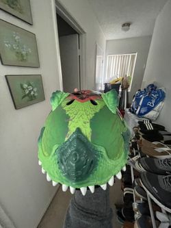 Dinosaur Bike Helmet For Kids Barely Used Like New