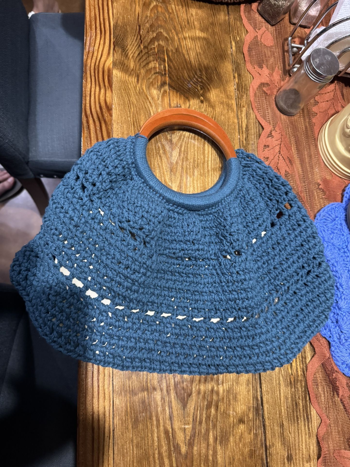 Hand Bag Crochet(hand Made Hand Bag With Insert)