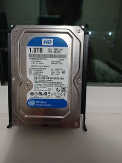 1 TB hard drive blue