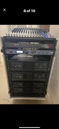 🔥 Complete Professional PA System – QSC, Yamaha, dbx & Shure