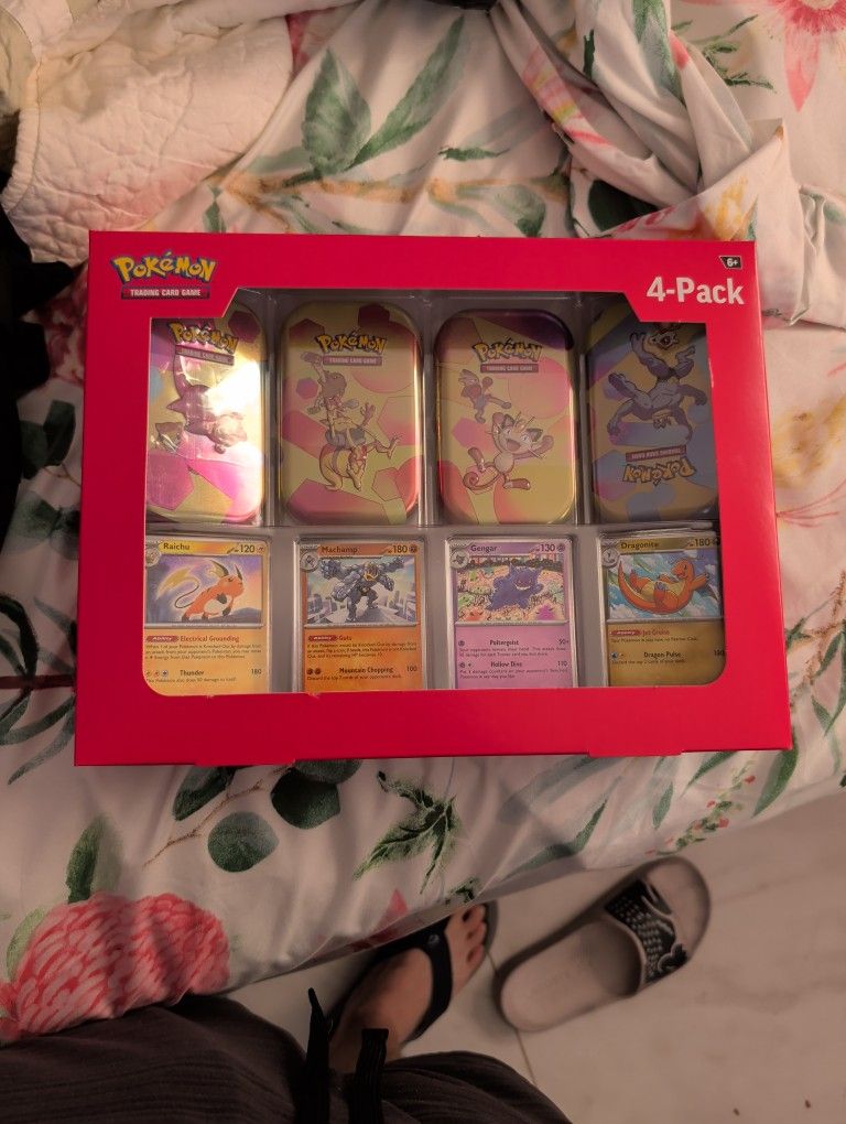 Sealed 4 Pack 151 Mini Tins