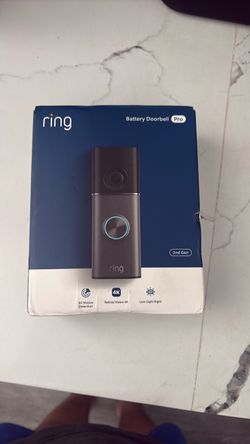 Ring battery doorbell pro