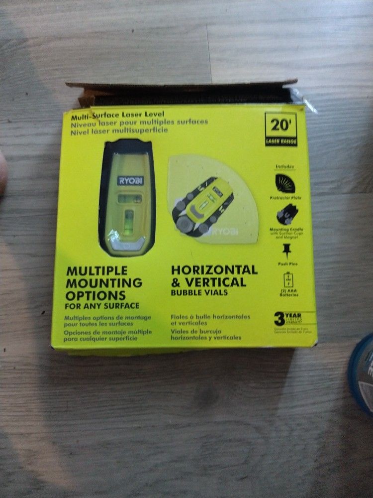 Ryobi Multi Surface Laser level