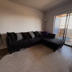 Black Sectional