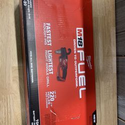 Milwaukee M18 FUEL GEN II 18V Lithium-Ion Brushless Cordless 1/2 in. Hole Hawg Right Angle Drill (Tool-Only)