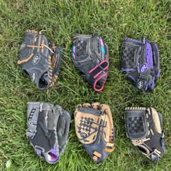 All Leather  : Baseball Gloves    $25 Each 