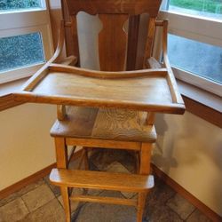 Antique High Chair