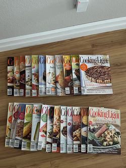 24 Cooking light magazines