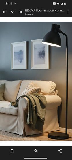 Ikea Hektar jumbo floor lamp