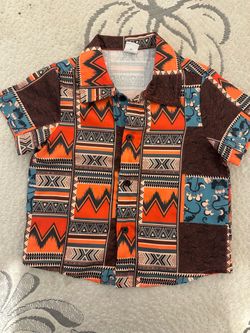 Toddler western shirt