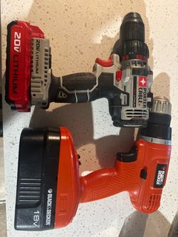 2 power drills