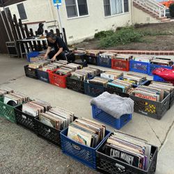 Garage Sale, Records, Records, Records…