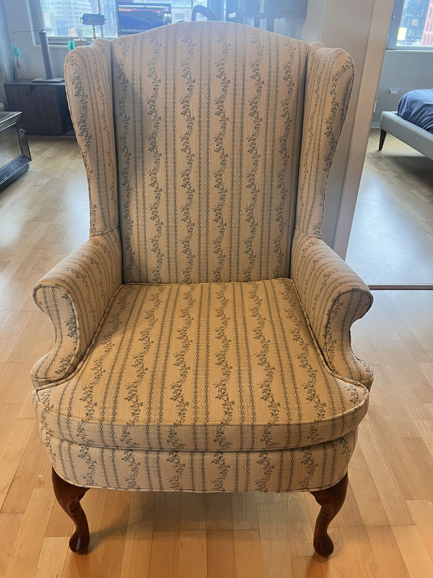 Early Century Antique Wingback Chairs