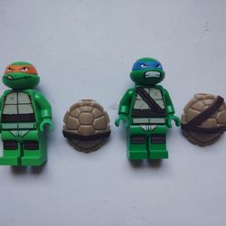 Lego Teenage Mutant Ninja Turtles Minifigures Lot (2)