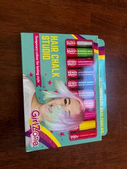 GirlZone Hair Chalk Studio Set and Angel Halo