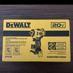 Brand New Dewalt 20v Brushless Impact Wrench Compact Size 3/8" Tool Only No Battery Sealed Box $140