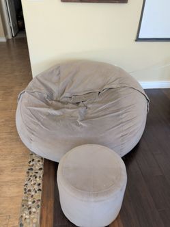 Premium LoveSac & Matching Ottoman Set – Costco Original ($1,000+ New)