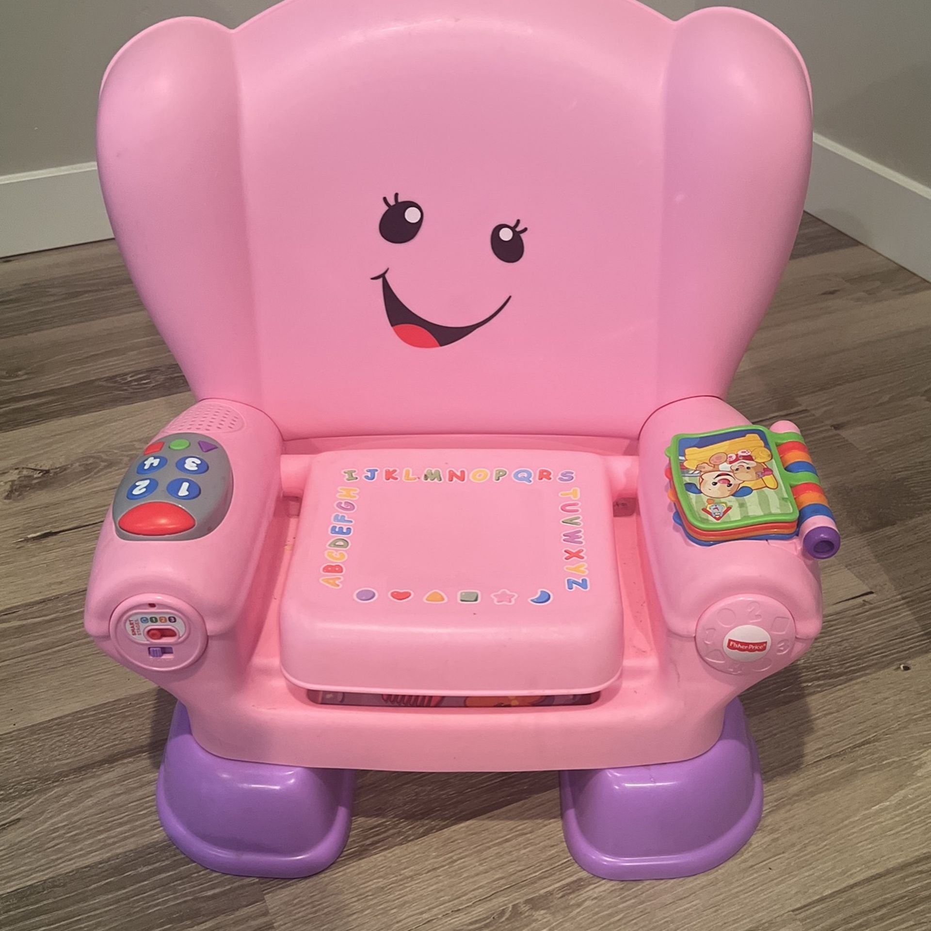 Fischer Price Laugh And Learning Pink Chair