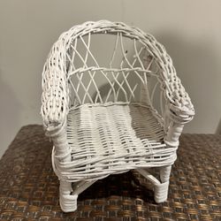 Rattan Wicker Doll Chair