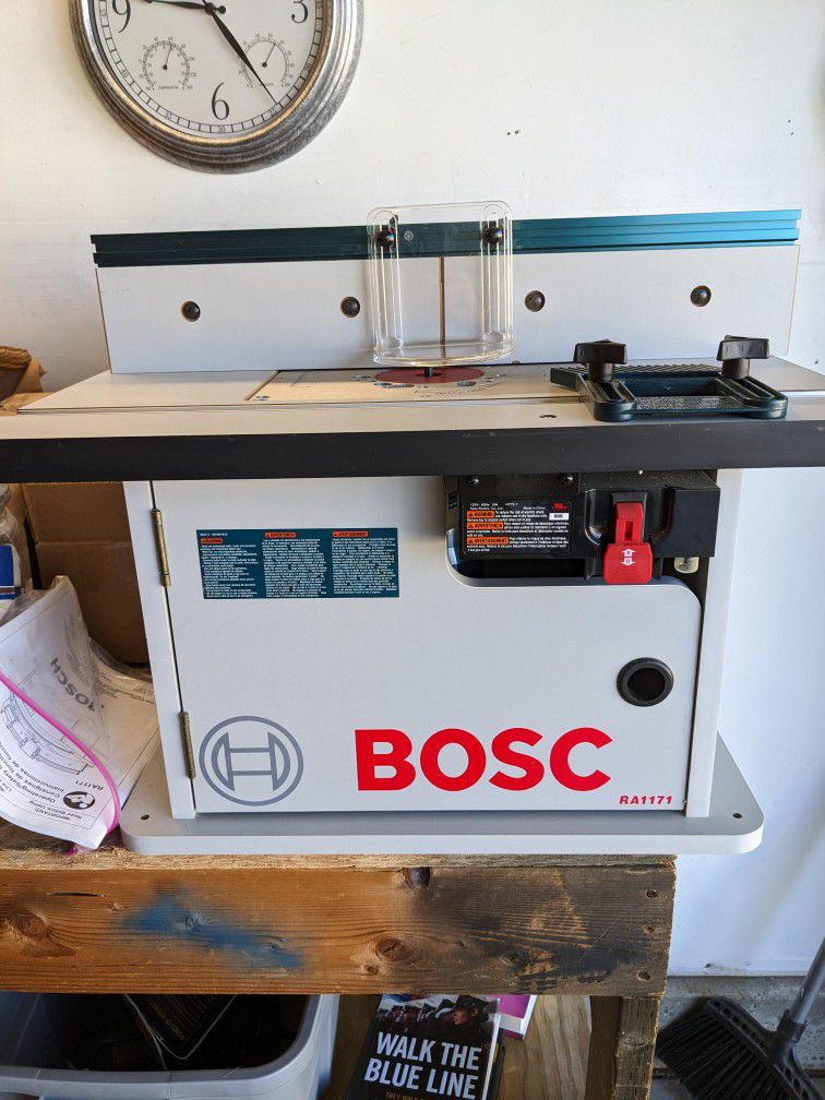 Bosch Router And Table 
