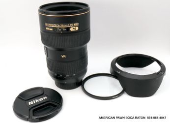Nikon AF-S NIKKOR 16-35mm f/4 G ED VR N Lens w/Hood   Used, 