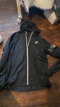Black asics jacket