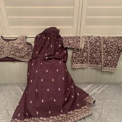 New Lehenga - Size Large 