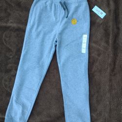 Boys' Size Large 12/14 Fleece Jogger Sweatpants - Cat & Jack
