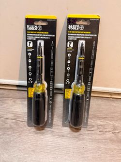 Klein Tools 11-in-1 Multi-Bit Ratcheting Driver (2-Pack)