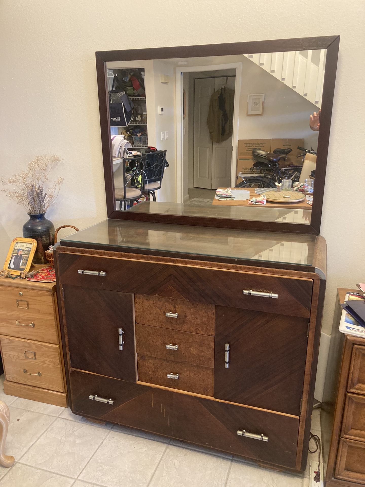 Antique Wooden Buffet / Chest