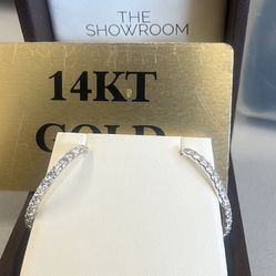 Diamond White Gold Earrings 