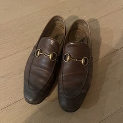 Men Gucci loafer - Brown (Size 6 / Fits US size 8) 