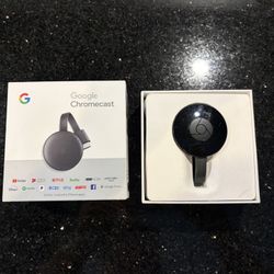 Google Chromecast (2nd Generation) HD Media-Streamer - Black NC2-6A5
