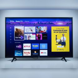 TCL 55 Inch 4K UHD Roku TV - Good - Waxahachie, TX