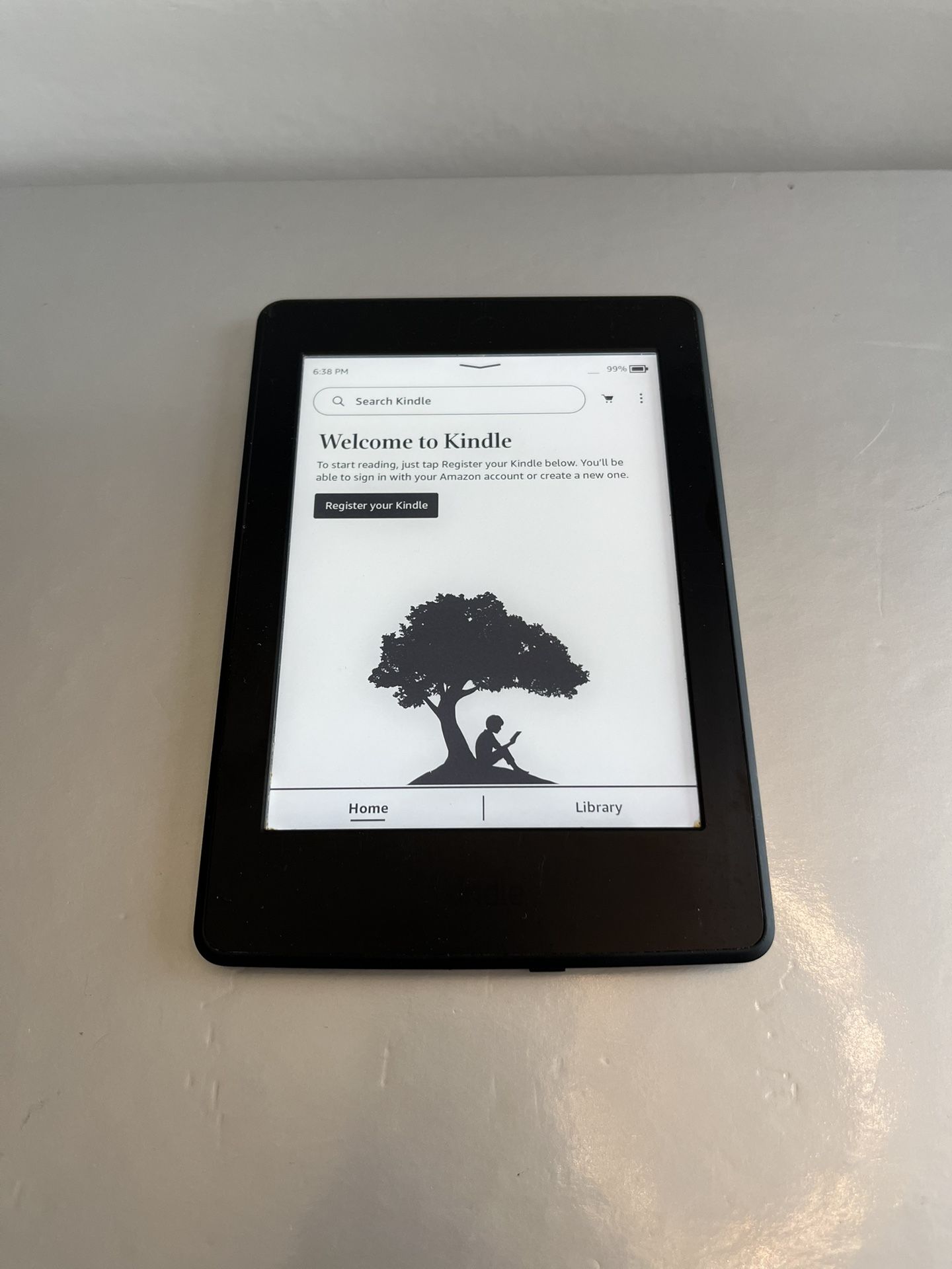 Amazon Kindle Paperwhite 7th Generation 4GB Wi-Fi 6in - $30