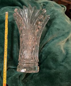 Lead Crystal  Vase