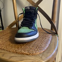 Jordan 1 retro high Zoom Zen Green, size 8