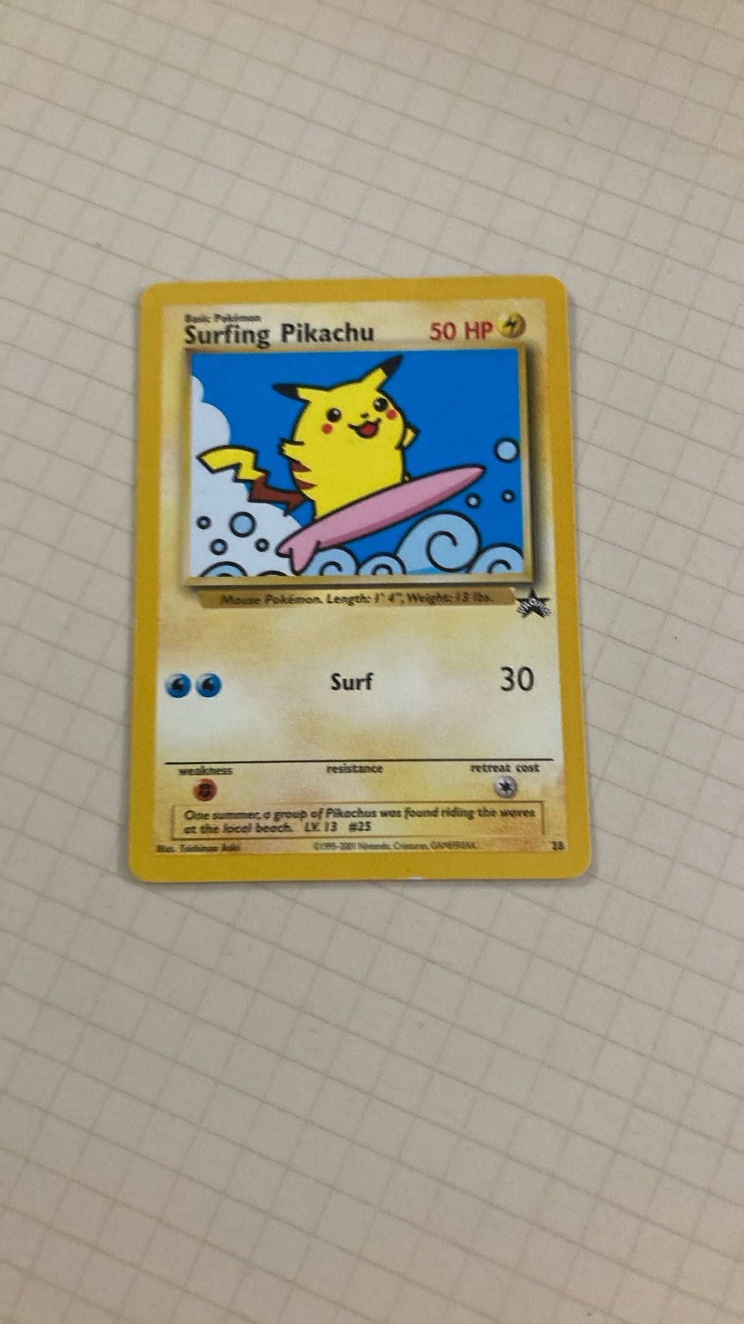 Surfing Pikachu 