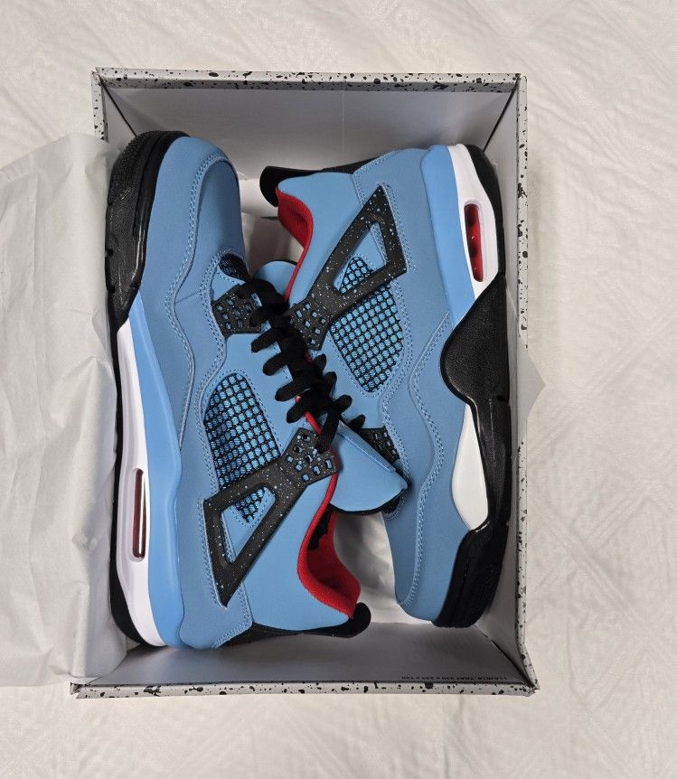 Jordan 4 Retro Travis Scott Cactus Jack (New With Box) (Size 11)
