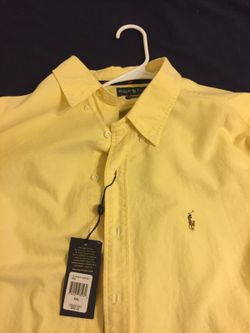 Mens polo Ralph Lauren dress shirt