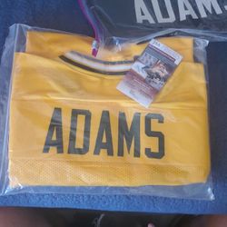Devante Adams autographed Greenbay Packers Jersey 