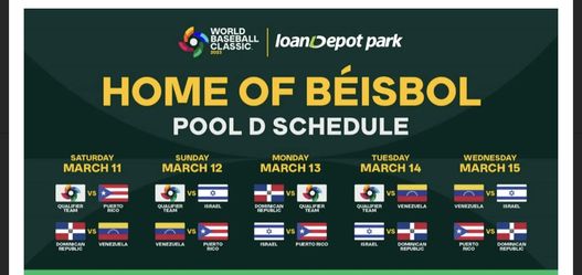 World Baseball Classic Ticket 