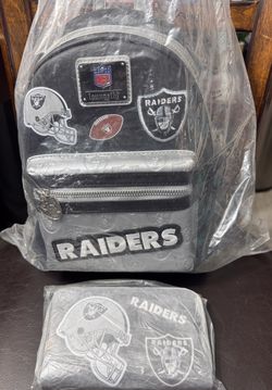 Loungefly NFL Las Vegas Raiders Mini Backpack Set
