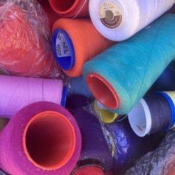 Lot of 130 qty large spools of thread!
