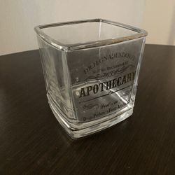 Bathroom Glass Container 