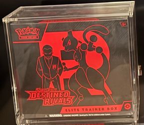 Pokemon ETB With Acrylic Case