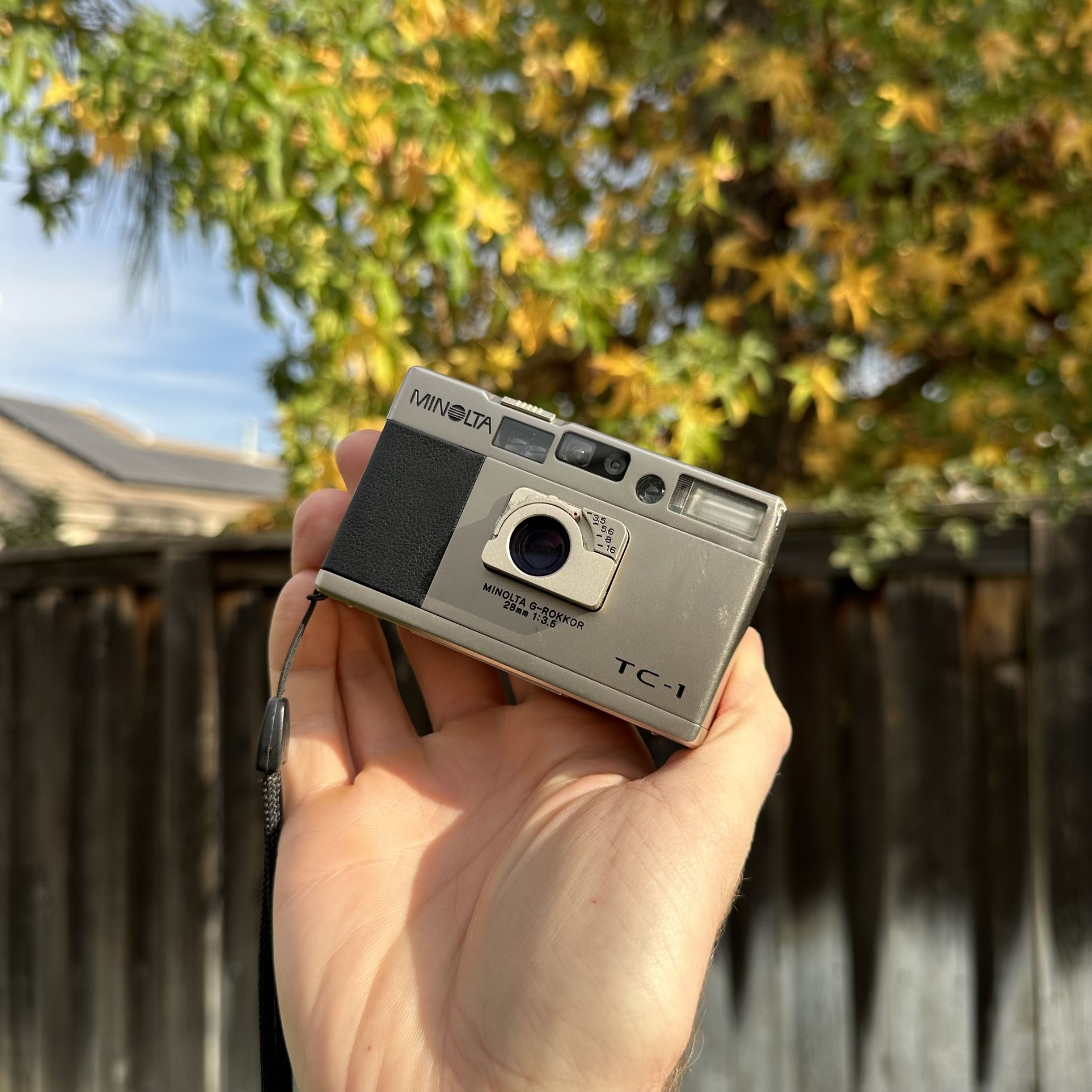 Minolta TC-1 35mm Film Camera 