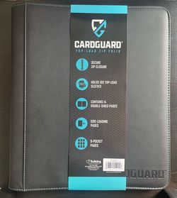 CardGuard Top-Load Zip Folio - Brand Bew